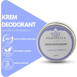 Krem Deodorant  (Lavanta & Citronella) 50 ml