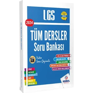 Kurul Yayıncılık 2024 LGS Tüm Dersler Tek Kitap Soru Bankası