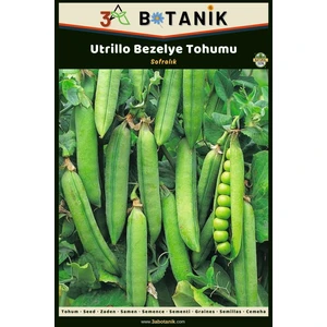 3A Botanik Utrillo Bezelye Tohumu, Yerli ve Sürdürülebilir Tohum, 10 Gram Bezelye Tohumu