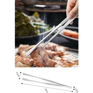Masterchef Pratik Cımbız Maşa Pişirme Cımbızı Çelik Maşa 30CM | Profesyonel Şef Cımbızı