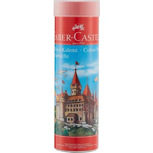 Faber Castell 36 Renk Kuru Boya Kalemi Metal Tüpte + Kalemtıraş