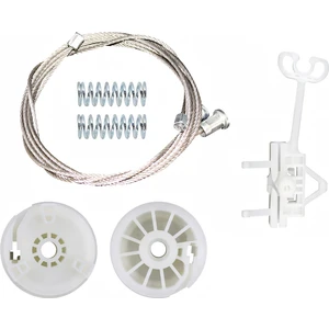 Skilit Samsun Oto Kilit Fiat Ducato Peugeot Boxer Citroen Jumper Uyumlu 2007 Sonrası Ön Sağ Cam Kriko Teli ve Tamir Seti