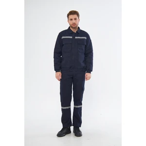 Orange Safety  Kışlık Takım 7/7 Gabardin  %100 Pamuk  Lacivert