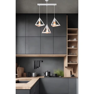 Ag Light Design Beyaz Sarkıt Avize Koridor Salon Yatak Odası Mutfak Lamba