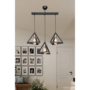 Ag Light Design Siyah Sarkıt Avize Salon Mutfak Koridor Yatak Odası Lamba