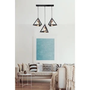 Ag Light Design Siyah Sarkıt Avize Salon Mutfak Koridor Yatak Odası Lamba