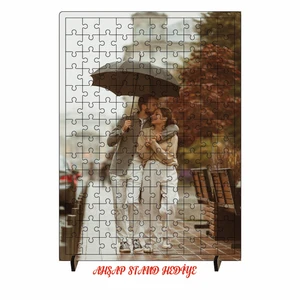 Kişiye Özel Fotoğraflı 140 Parça Ahşap Puzzle