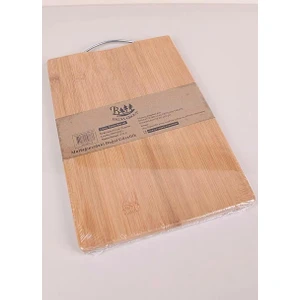Balsa Group Metal Kulplu Bambu Kesme Tahtası
