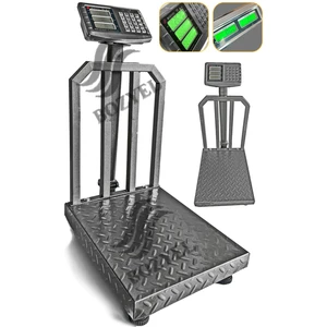 300 kg Terazi-1.kalite-Büyük AKÜLÜ-40X50 cm Kantar-2 Yıl Garantili