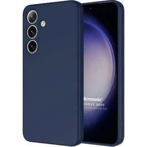 Samsung Galaxy S24 Plus Kılıf Groovy Soft Lacivert