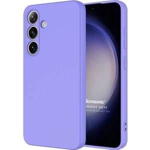 Samsung Galaxy S24 Plus Kılıf Groovy Soft Lila