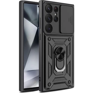 Samsung Galaxy S24 Ultra Kılıf Impact Resistant Siyah