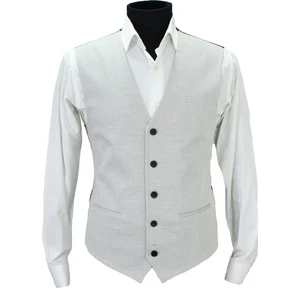 Mentor Regalo Erkek Yelek V Yaka Açık Gri 50609