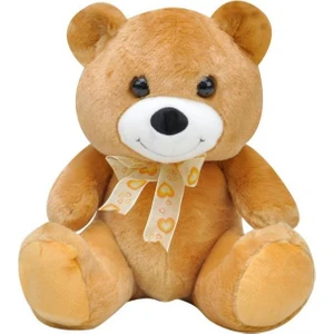 Nonni Göbekli Ayı 28 cm Kahverengi Pelüş Ayı Sevgiliye Hediye