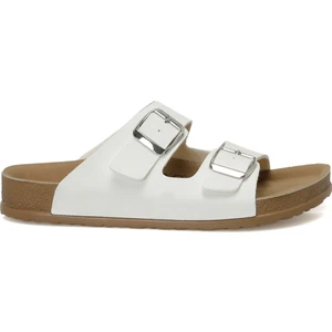 Laysıa 4fx Beyaz Kadın Terlik