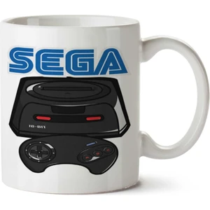 Sega Genesis Iki Tarafı Baskılı Kupa Bardak
