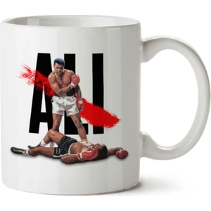 Muhammed Ali Boks (2) Iki Tarafı Baskılı Kupa Bardak