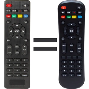 Magbox Royal Starbox Mini Botech X-Box Hd Freebox Next Uydu Alıcı Kumandası Uzaktan Kumanda