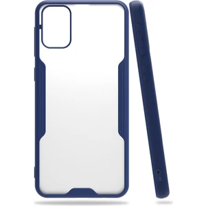 Samsung Galaxy M31 Kılıf Platin Silikon - Lacivert