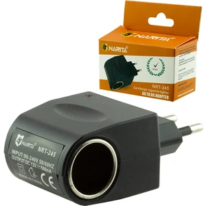 Narita NRT-245 Ac To Dc Çakmak Fişi 220 Volt Çevirici Adaptör