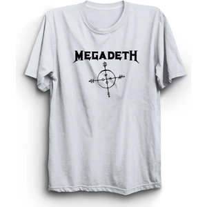 The Fame Megadeth, With Logo, Rock Metal Müzik Grubu Tişörtü