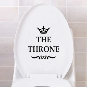 Hediyene Bak Taht Oyunları Dekoratif Klozet Kapağı Banyo Wc Sticker