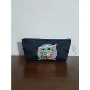 Owl Bag Baby Yodaah Desenli Tasarım Kalemlik - Makyaj Çantası