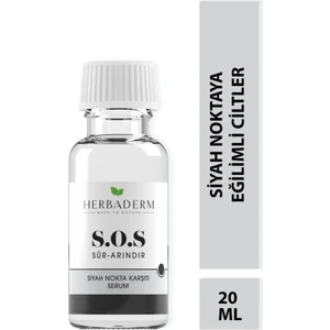 Sos Siyah Nokta Oluşumuna Karşı Cilt Bakım Serumu 20 Ml