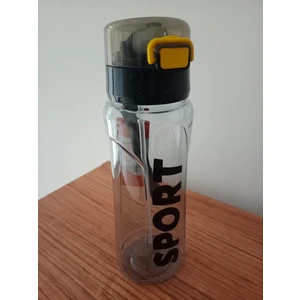 700ML Darbeye Isıya Dayanıklı Pipetli Suluk Matara Bpa Içermez RLX426-SIYAH