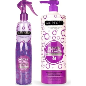 Morfose Keratin Şampuanı 2 In1 1000 ml + Morfose Keratin Fön Suyu