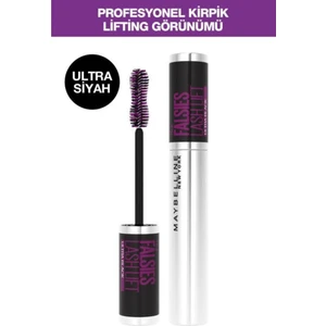 Maybelline New York Falsies Lash Lift Ultra Black Büyük Boy Maskara – Hacim, Kıvırma ve Uzatma ile Profesyonel Kirpik Lifting Etkisi