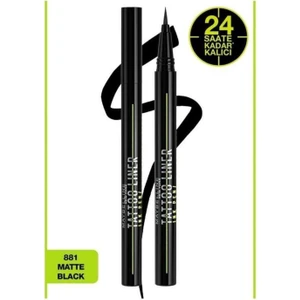 Maybelline New York Tattoo Liner Ink Pen - Matte Black Mat Siyah