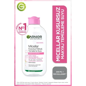 Micellar Kusursuz Makyaj Temizleme Suyu 200 ml