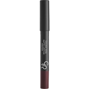 Golden Rose Matte Lipstick Crayon No: 02 Dark Wine - Mat Kalem Ruj - 8691190903022