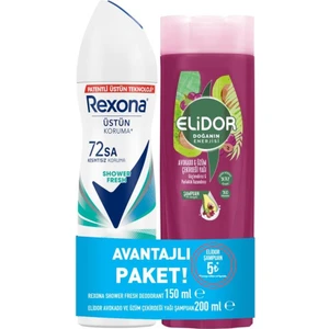 Deodorant 150ml + Elidor Avakado &üzüm Çekirdeği Yağı Şampuan 200ml