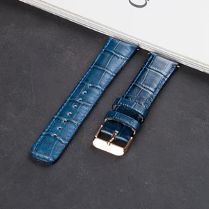 Hakiki Deri Kordon 20MM 22MM 24MM Omega Nacar Seiko Tudor Citizen Lacoste Casio Fossil Calvin Klein Armani Tissot Klasik Saat Kordonu Deri Kayış