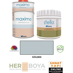 Stella Su Bazlı 500 ml Boya + 500 ml Maximo Set