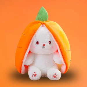 Peluş Dünyam Peluş Tavşan Uzun Kulaklı Saklambaç Tavşan Çilek Tavşan Havuç Tavşan Sevgiliye Hediye