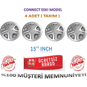 Connect Jant Kapağı Takım 4 Adet 15 Inch 2002-2013 Eski Model