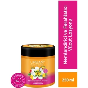 URBAN Care Summer Body-Monoi Yağı&Ylang Ylang Nemlendirici ve Ferahlatıcı Vücut Losyon-Vegan-200 ML