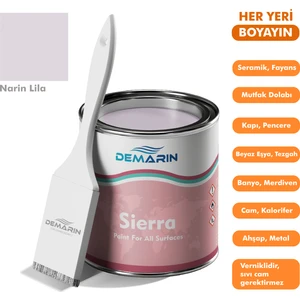 Her Şeyi Boyayabilen Demarin Sierra Tek Bileşen Fayans, Tezgah, Seramik, Mobilya, Zemin Boyası (Dönüşüm Boyası)