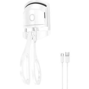Isıtmalı Kirpik Kıvırıcı Elektronik Şarjlı Kirpik Kıvırıcı Eyelash Curler Mavi
