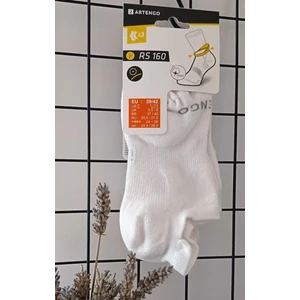 Artengo Tenis Çorabı Kısa Konç Unisex 3 Çift Beyaz Rs 160