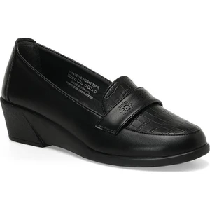 162942 Z3Pr Siyah Kadın Loafer Ayakkabı