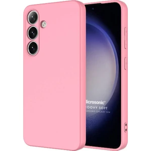 Samsung Galaxy S24 Plus Kılıf Groovy Soft Pembe