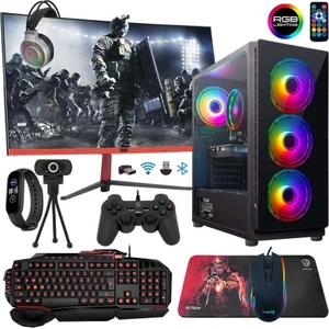 Tx1187 i5 4440 16GB Ram 256GB SSD 1TB HDD 4GB GTX1050Ti 23.6 inç 165Hz Curved Masaüstü Oyuncu Bilgisayarı