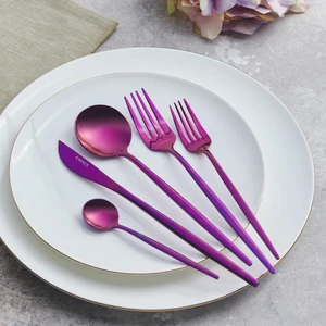 Orion Purple 30 Parça 6 Kişilik Çatal Kaşık Bıçak Seti