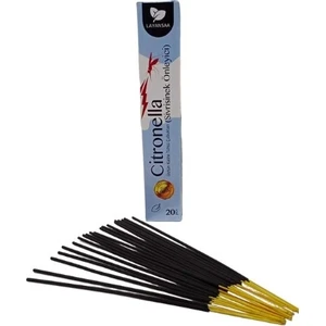 Citronella Kokulu 20 Adet Sivrisinek Savar Çubuk Tütsü Sivrisinek Önleyici