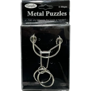 Metal Puzzle - Zeka Geliştirici Oyun - Eğitici Beceri Oyunu (Model 3)