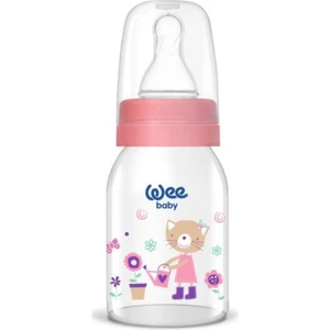 Wee Baby Klasik Cam Biberon Pembe 125ml 877